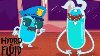 HYDRO and FLUID | The Police Man | HD Full Episodes | Funny Cartoons for Children