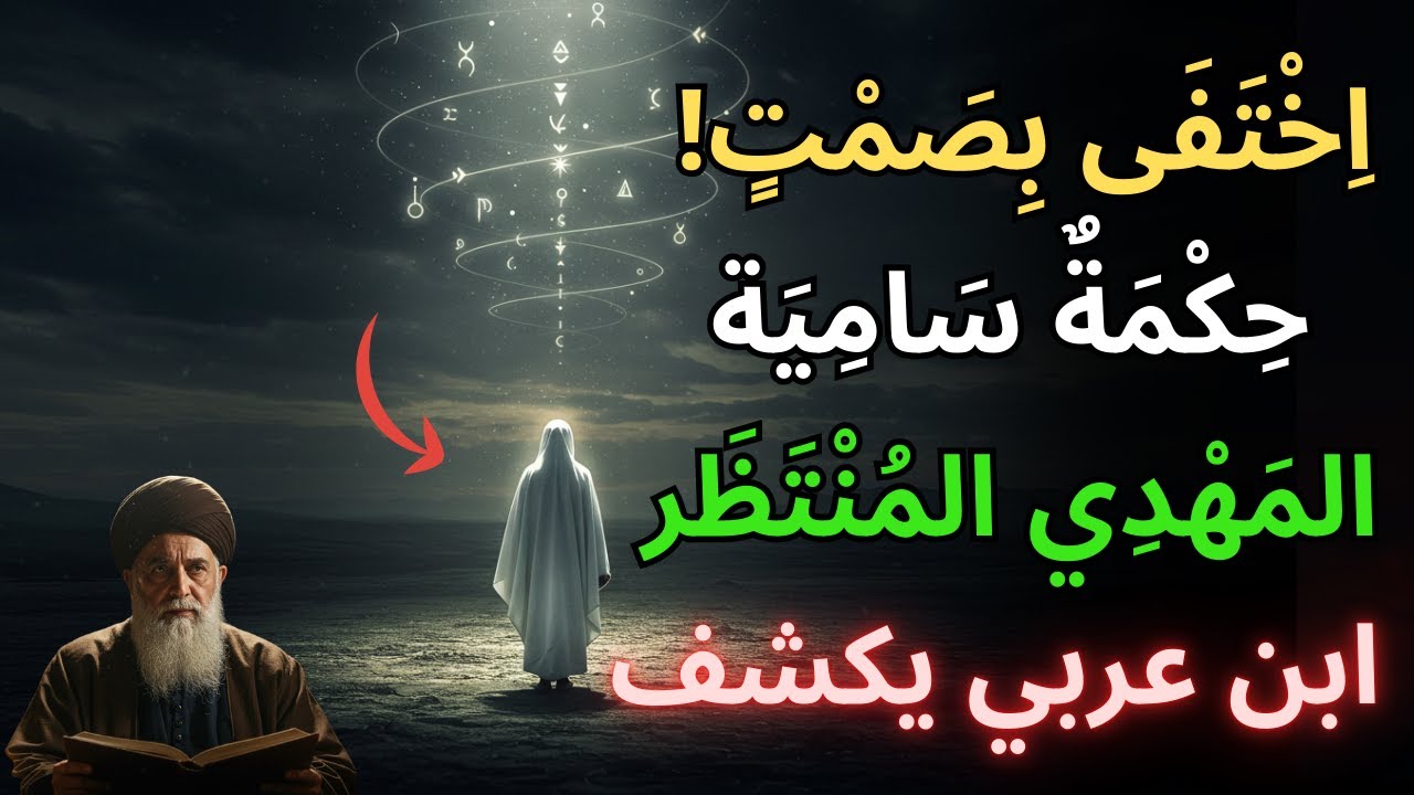لماذا يتجنب المهدي الأضواء رغم قدرته على القيادة؟ يشرح ابن عربي دروس التواضع السماوي.