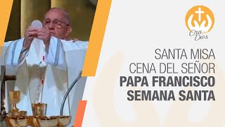 Papa Francisco Lavatorio de los pies y Misa Jueves Santo 28 Marzo 2024 🙏 Ora Con Dios #PapaFrancisco