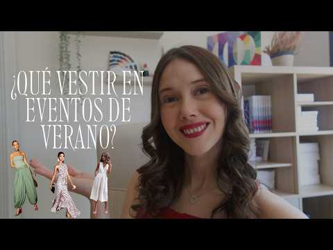 ¿Qué vestir en eventos de verano?