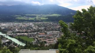 Overlook from first tram ride at Innsbruck