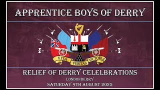 Apprentice Boys Of Derry Relief Of Derry Celebrations (Main Parade) 09/08/25