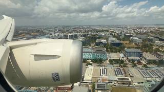 Boeing 787 Landing in Singapore