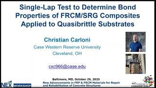 Single Lap Test– Determine Bond Properties of FRCM/SRG Composites Applied to Quasibrittle Substrates