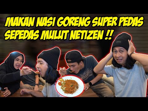 NASI GORENG SUPER PEDASS 100 CABE !! Tim RICIS Kabur SEMUA !!