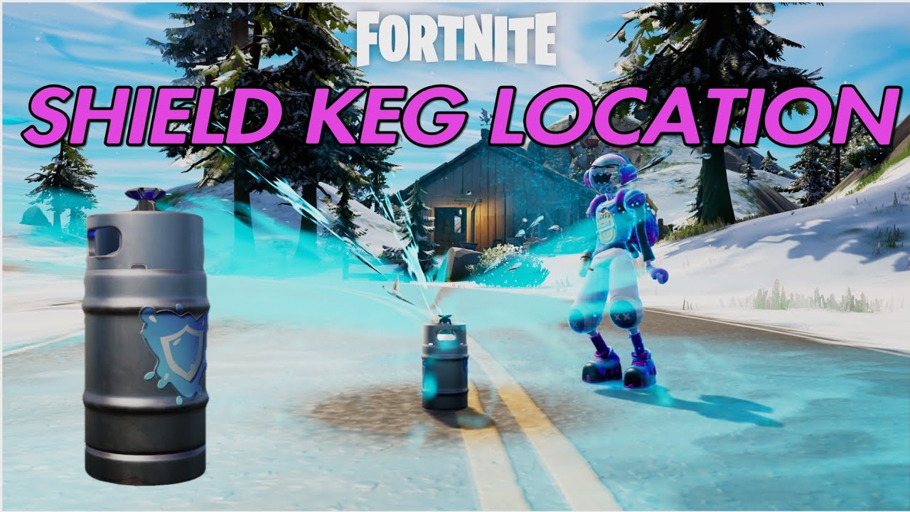 Shield Keg Location in Fortnite Chapter 3. New Healing Item. Gain