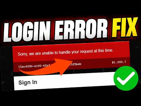 How To Fix “Sorry, We Are Unable To Handle Your Request At This Time” in Rockstar Games (2026)