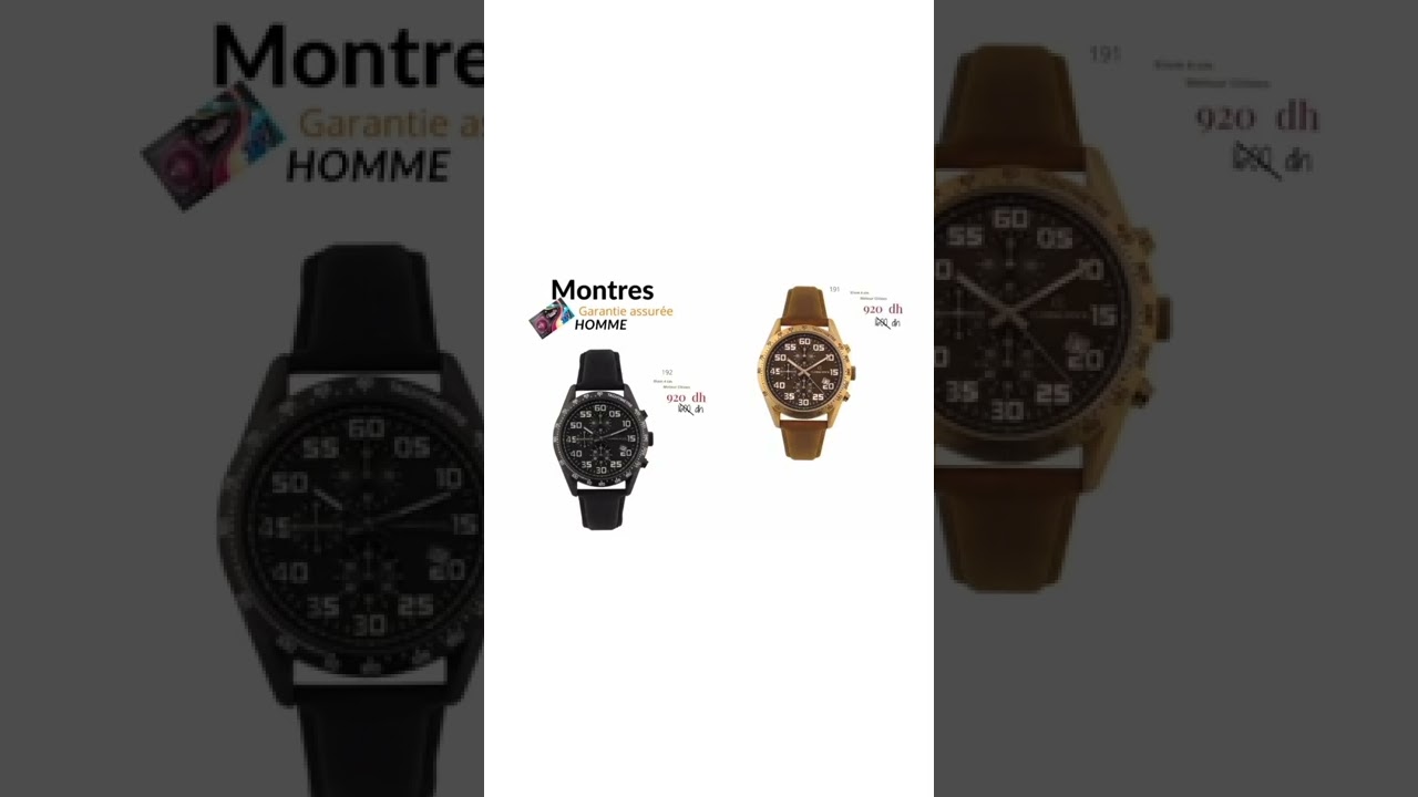 Montres Homme 👍🙏