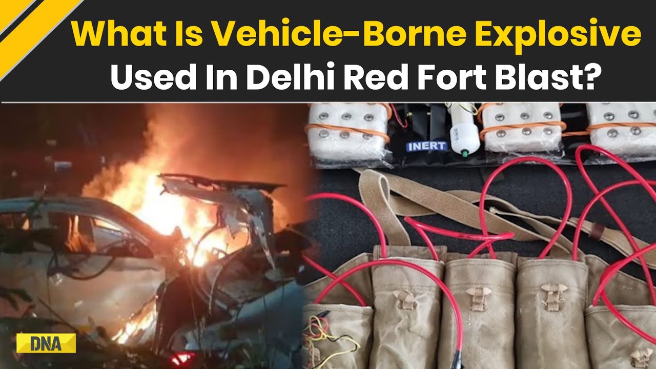 Delhi News: What Is Vehicle-Borne Improvised Explosive Device (VBIED) Used In Delhi Red Fort Blast?