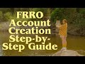 FRRO Account Creation Step-by-Step Guide | Easy Online Registration |Tamil Technique