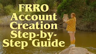 Frro Account Creation Step-By-Step Guide Easy Online Registration Tamil Technique