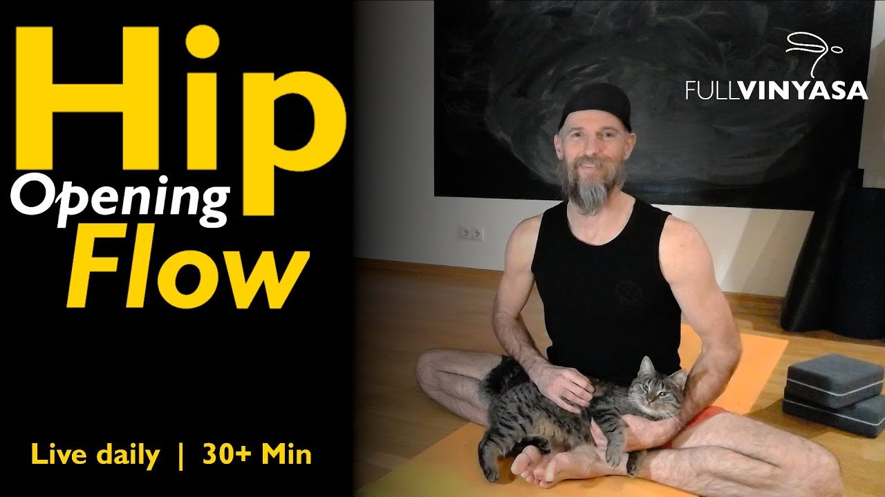 Ashtanga Hip Flow | Release Tight Hips | 30 Min Yoga - Day 519