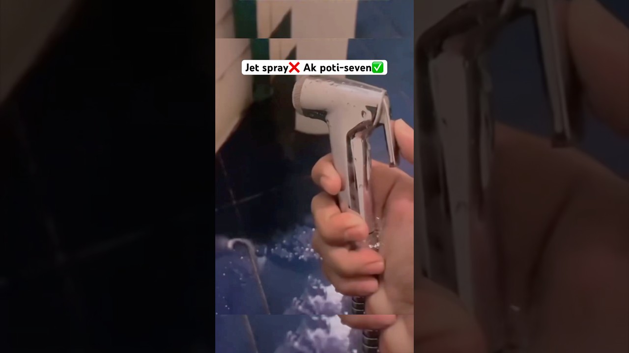 Jet spray❌ Ak poti-seven✅ 