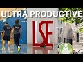 14 HOUR LSE STUDY VLOG│lectures, classes, library & badminton training