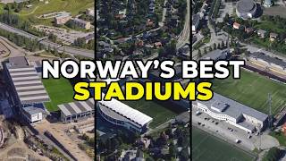 Football Stadiums in the Norwegian Top League - Eliteserien League