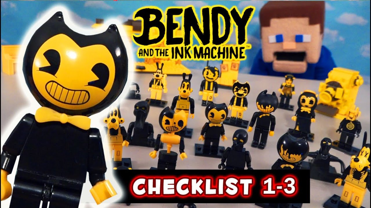 PhatMojo Bendy & The Ink Machine Series 2 Yellow Bendy Action