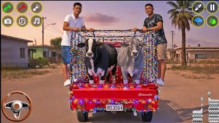 Animal Transporter Truck Simulator 🚚 | Village to City Cargo Missions