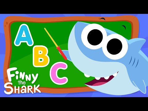 The Alphabet Song | Learn The Abcs | Finny The Shark