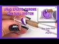 #DUALSYSTEM/UÑAS EFECTO CHROME CON DUAL SYSTEM/EFECTO MÁRMOL CON SISTEMA DUAL