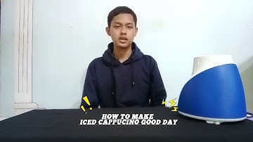 Procedure Text How To Make Iced Cappucino Good Day ☕✨