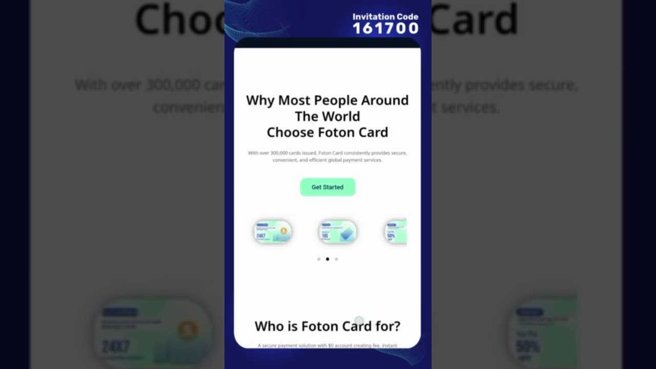 Test Any SaaS Guilt-Free | Foton Card | Invitation Code: 161700