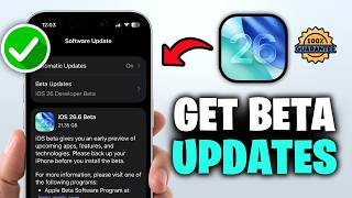 How To Get Beta Updates iPhone iOS 26? (100% Solution) screenshot 3