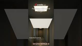 Vidéo - Panneau LED MINGE D 36W NW blanc