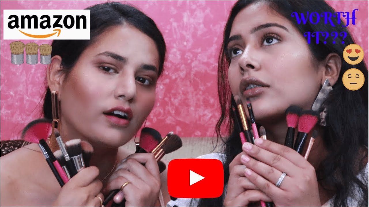 Make-up Brushes from AMAZON. WORTH IT?????? (What brushes to invest in 2019)