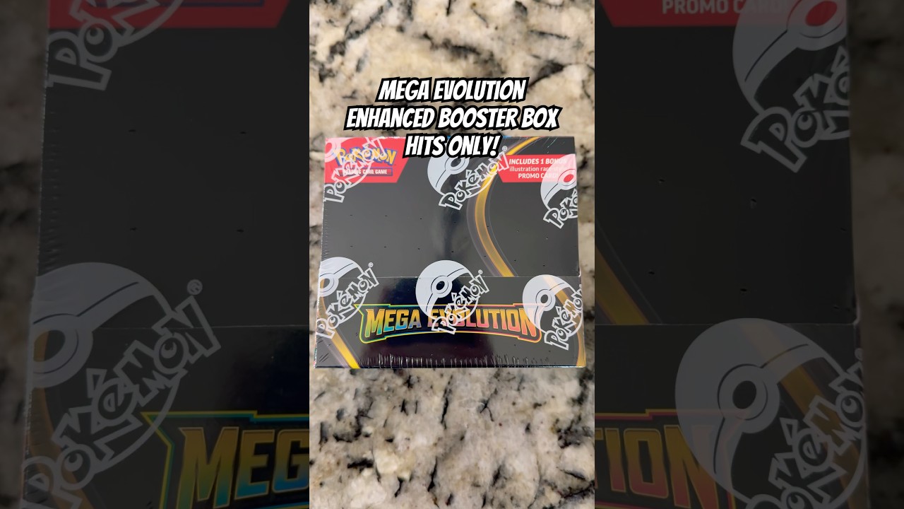 Pokémon Mega Evolution Enhanced Booster Box - Hits Only! 