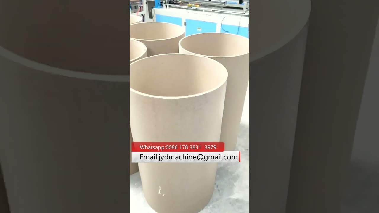 Automatic Parallel Paper Tube Making Machine For Huge Paper Core