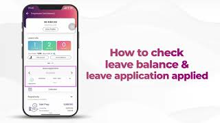 SQL e-Leave: How To Check for Leave Balance & Leave Status (ODS)