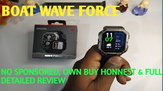 BOAT WAVE FORCE || BEST RUGGED SMART WATCH AMONG ALL RUGGED WATCHES UNDER 2K