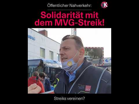 München: Warnstreik bei der MVG