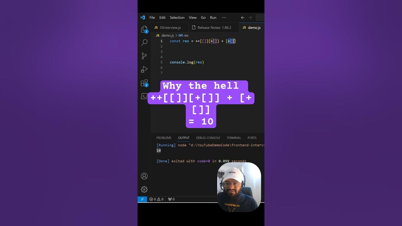 Crazy JavaScript Interview Questions and Answers #shorts #coding # ...