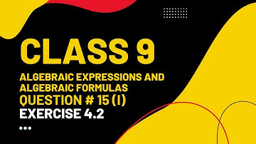 class 9, Exercise 4.2, Question 15 i | ex4.2q15 class 9 | exercise 4.2 question 15 | class 9th