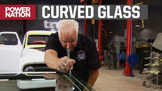 Cutting Curved Glass for a Chopped Top  Truck Tech S3, E20