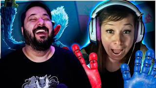 A MINHA IRMÃ que tem MUITO MEDO jogou POPPY PLAYTIME pela...