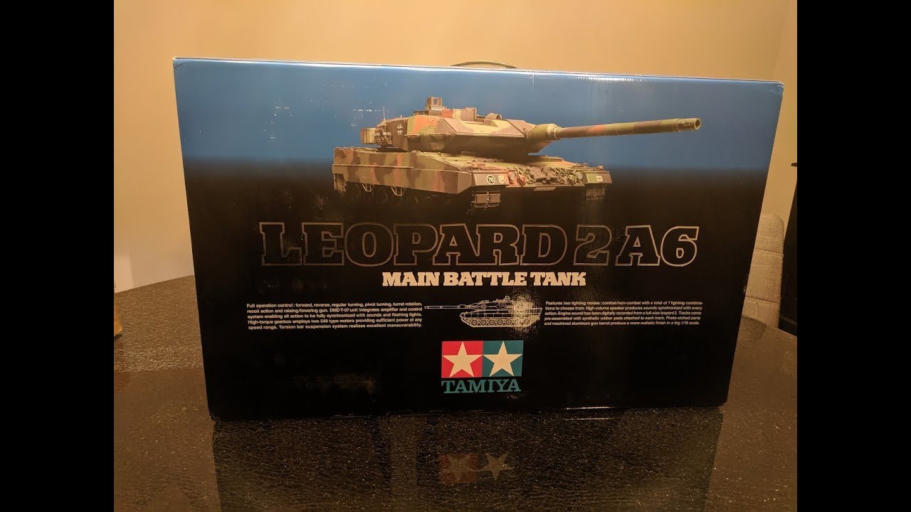 tamiya leopard 2a6 upgrade parts