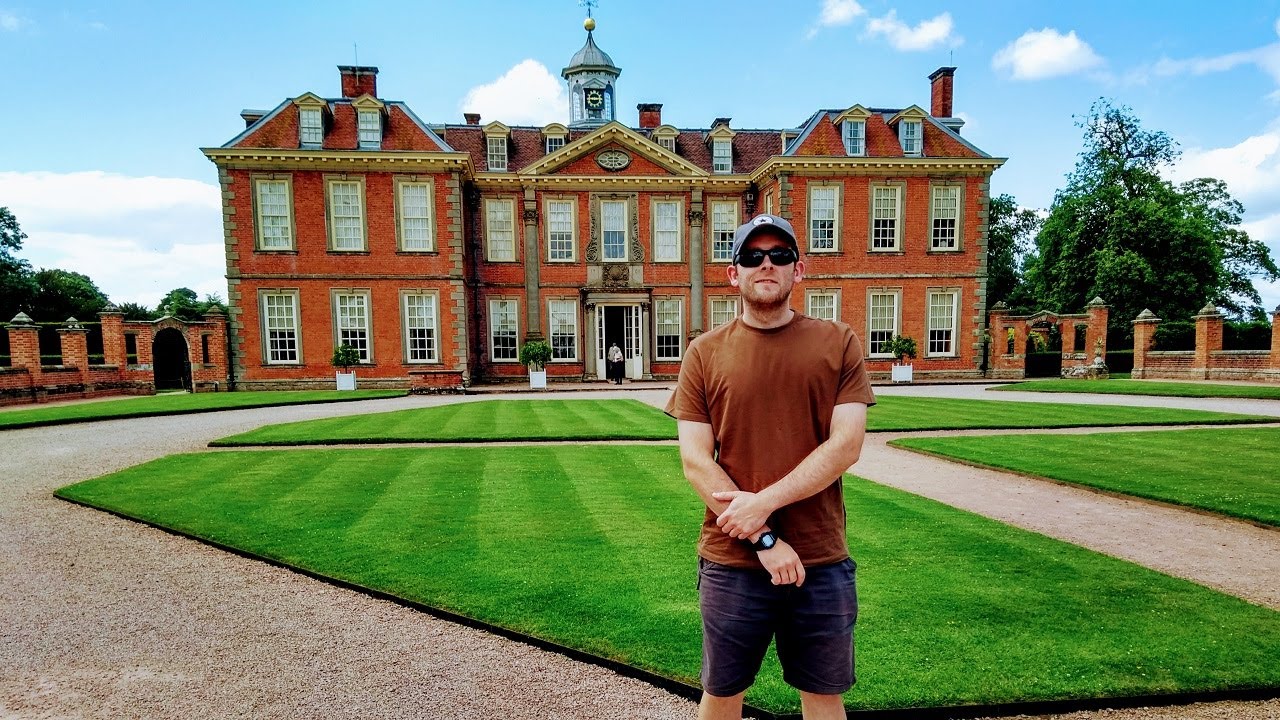 Hanbury Hall in Hanbury Worcestershire (National Trust Visit)