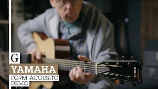 Yamaha FG9M Acoustic Demo