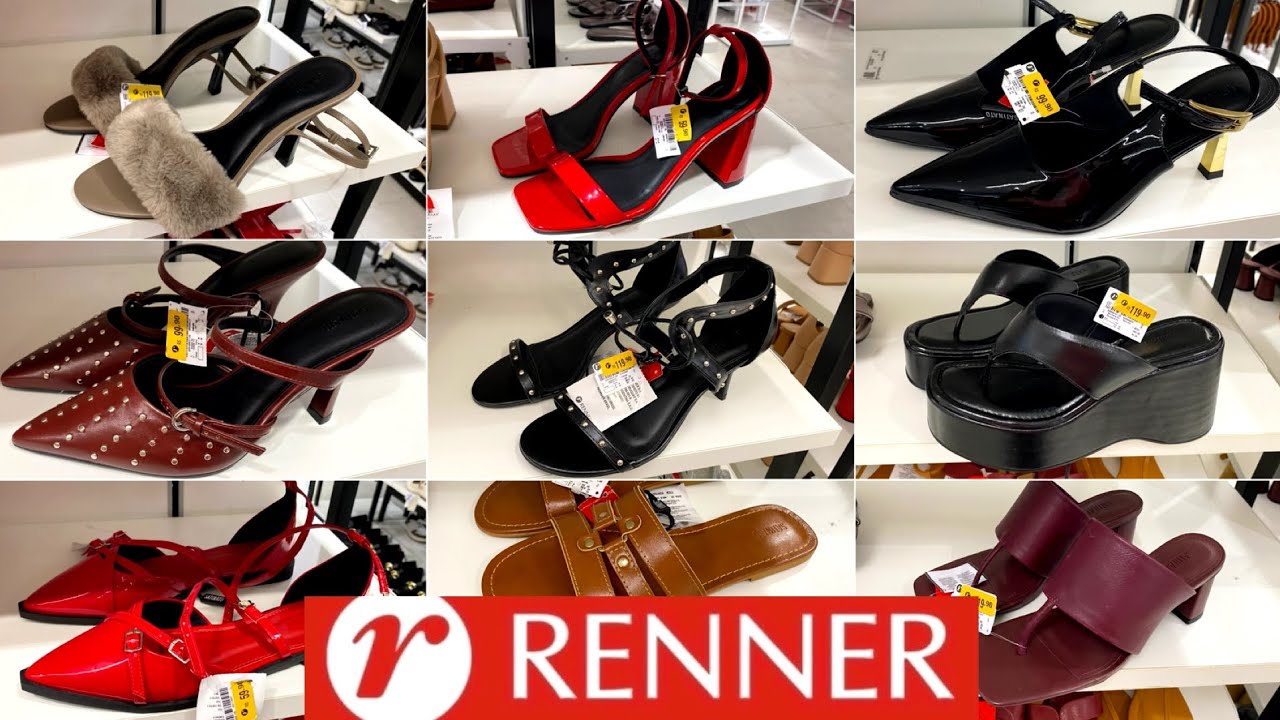 LIQUIDAÇÃO DE CALÇADOS LINDOS NA RENNER