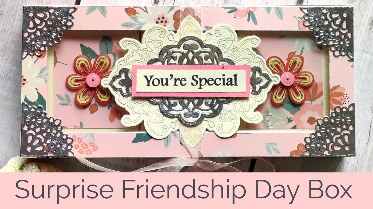 Surprise Friendship Day Box/ Handmade Gift for Best Friend YouTube