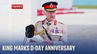 King marks D-Day Anniversary: 'Many of them never came home'