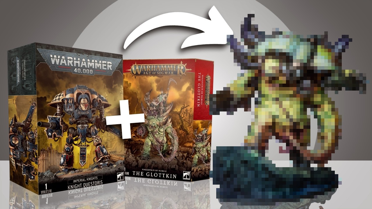 Я уничтожил Warhammer за 340 долларов, чтобы создать одного рыцаря за 40 тысяч!