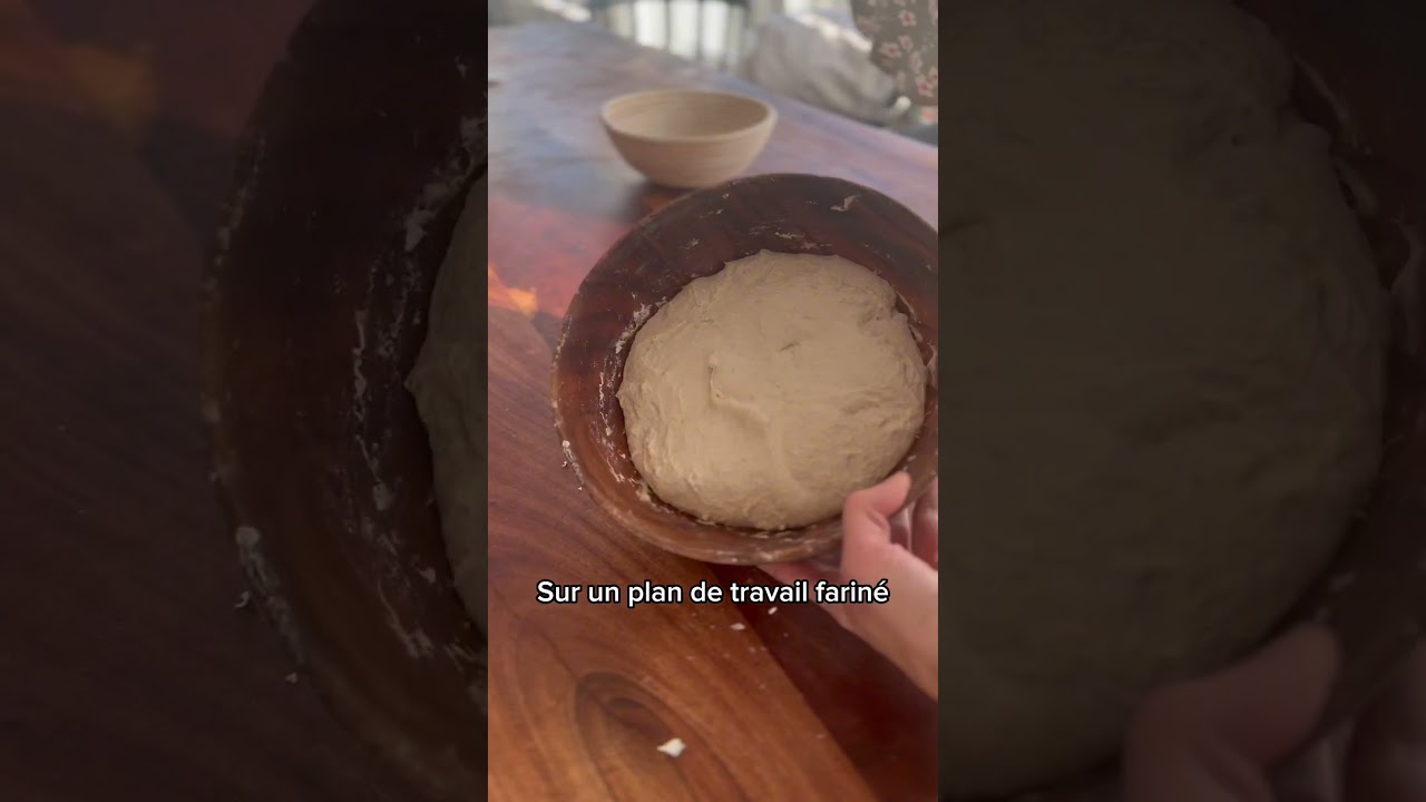 PAIN AU LEVAIN : LA RECETTE PAS À PAS