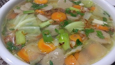 RESEP SOP BASO SEDERHANA