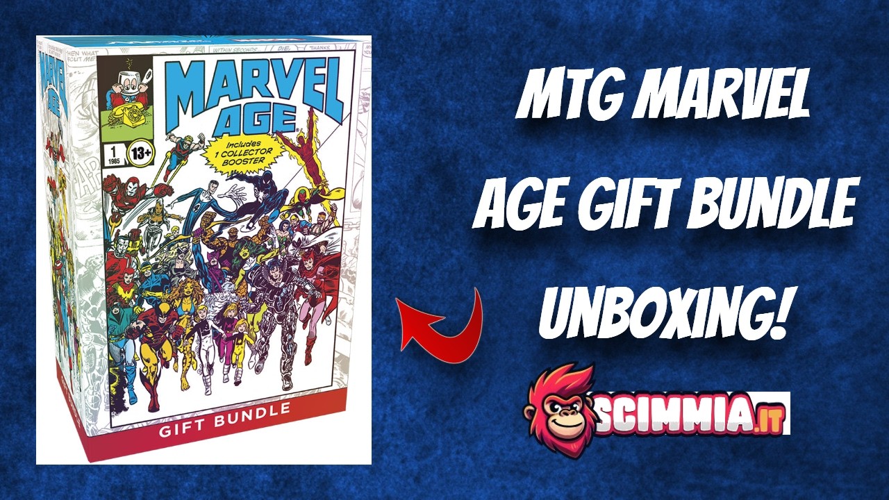 Magic The Gathering! Marvel Age Gift Bundle Unboxing! - YouTube