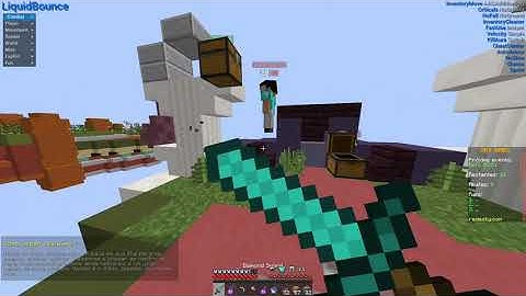 Hacking on Redesky with LiquidBounce [Raw footage with music]