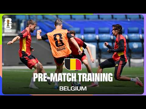Belgium Train Before IR Iran | FIFA World Cup 2026™
