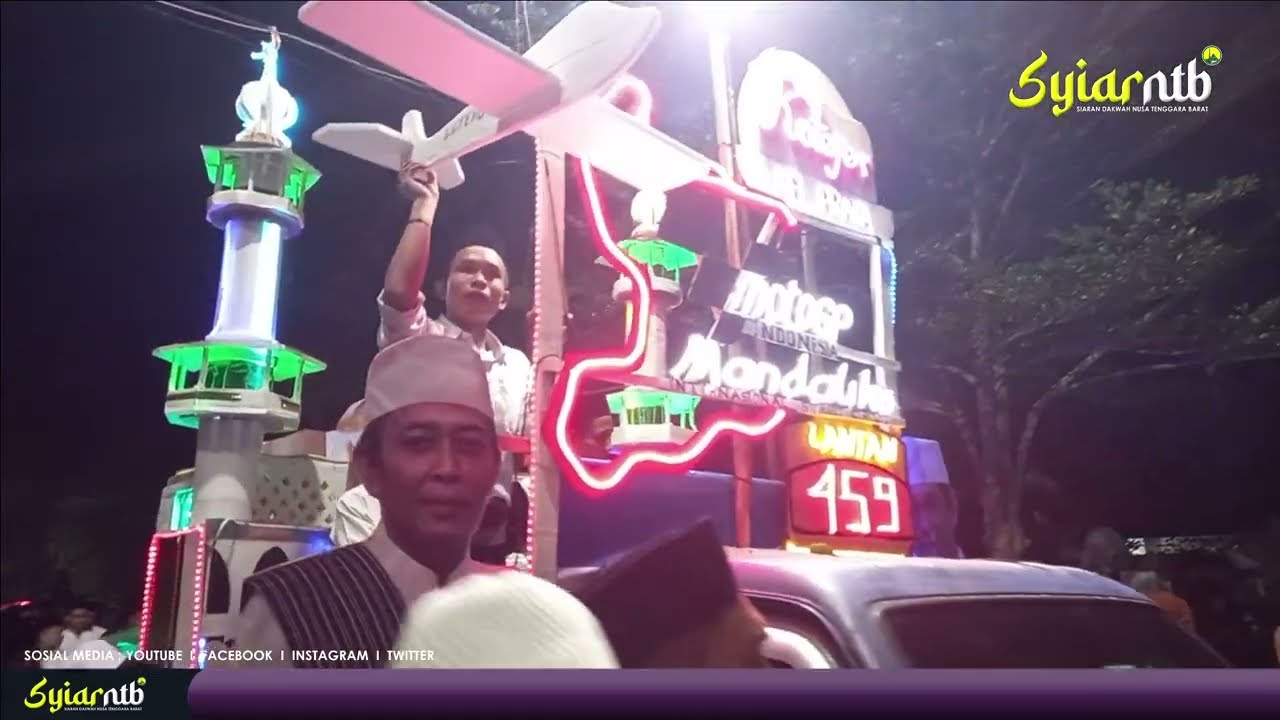 🔴 PAWAI MINIATUR & LAMPION SE-LOMBOK TENGAH ‼️ MENYAMBUT HARI RAYA IDUL FITRI 1 SYAWAL 1444H